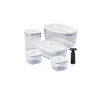 Набор вакуумных контейнеров для продуктов Set5 2,7л + 1,5л + 1,3 л + 2 по 0,5л + насос 